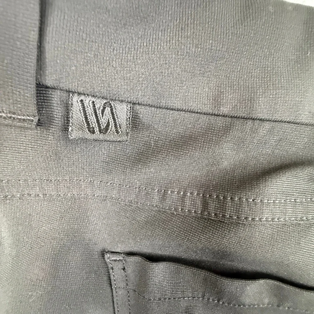 VRST Athletic Pants Mens 40x30 Black 5-Pocket Commuter Performance Trousers